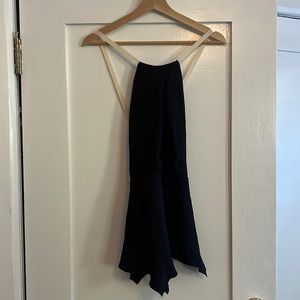Rachel Roy halter black blouse